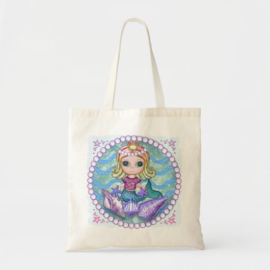 Tiny Mermaid トートバッグ (正面)