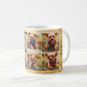 Tiny Mighty DREAM Team Mug -金ゴールド背景 コーヒーマグカップ (正面右)