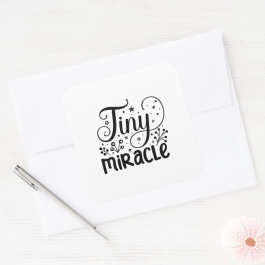 Tiny Miracle! スクエアシール (封筒)