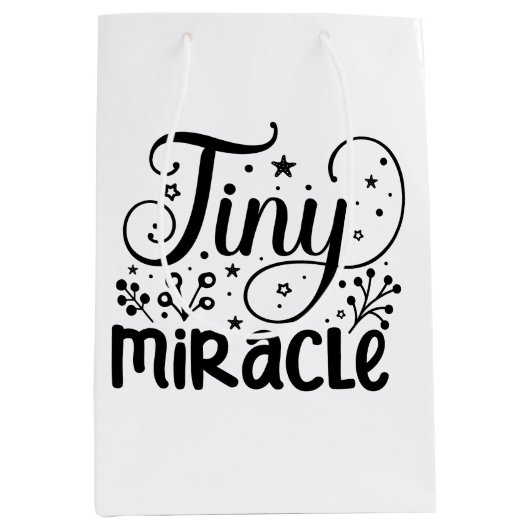 Tiny Miracle! ミディアムペーパーバッグ (正面)