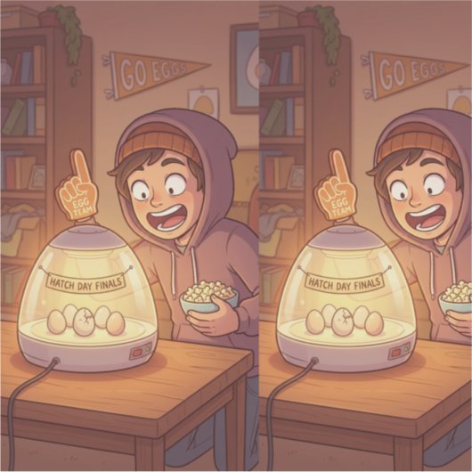 Tiny Moment, Big Cheer シール (正面)