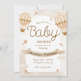 Tiny Moments Big Love Baby Shower 招待状