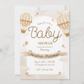 Tiny Moments Big Love Baby Shower 招待状 (裏面)