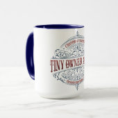 Tiny Owner ファンシー Studio Logo Mug, 15 oz マグカップ (正面左)