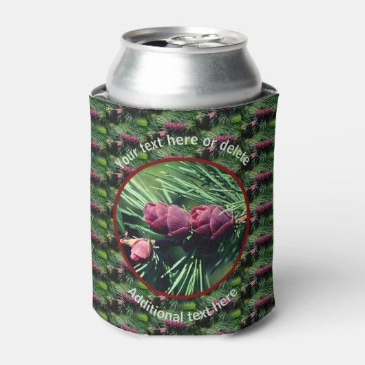 Tiny Pinecones Nature オリジナル 缶クーラー (缶正面)