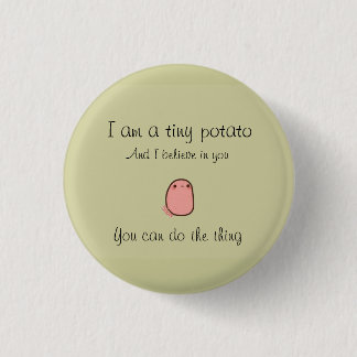 Tiny potato button 缶バッジ