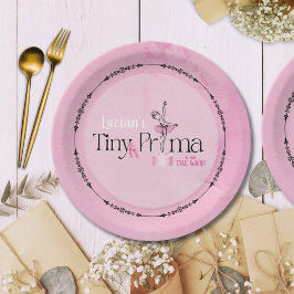 Tiny Prima Is On The Way Paper Plates ペーパープレート