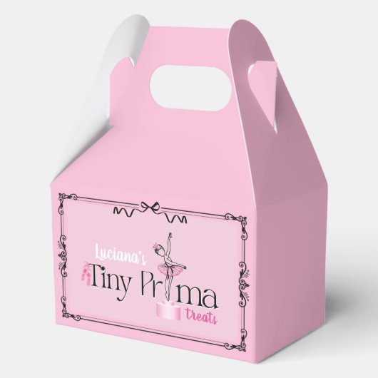 Tiny Prima Treats お返しボックス フェイバーボックス (正面)