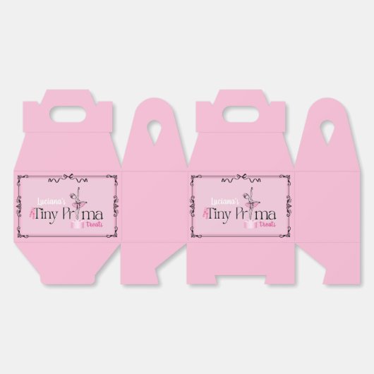 Tiny Prima Treats Favour Box フェイバーボックス (見開き)