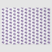 tiny purple white basketballs pattern 薄葉紙 (正面)