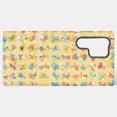 Tiny Ribbons Colorful Patchwork Phone Case Samsung Galaxyケース (裏面横)