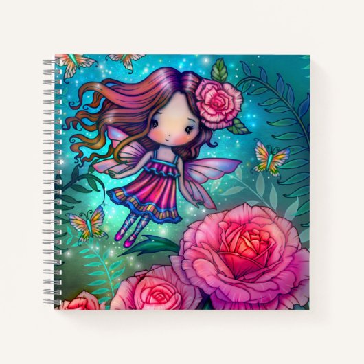 Tiny Rose Fairy スケッチブック ノートブック (正面)