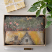 TINY SHABBY COUNTRY HOUSE MIXED MEDIA DECOUPAGE 薄葉紙 (ギフト)
