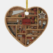 Tiny Shelves: DIY Tools - 2Dプリントツールシェルフ セラミックオーナメント (正面)