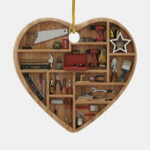 Tiny Shelves: DIY Tools - 2Dプリントツールシェルフ セラミックオーナメント (裏面)