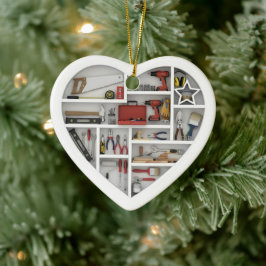 Tiny Shelves: DIY Tools - 2D print Tool Shelf セラミックオーナメント