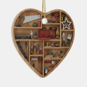 Tiny Shelves: DIY Tools - 2D print Tool Shelf セラミックオーナメント (右)