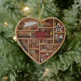 Tiny Shelves: DIY Tools - 2D print Tool Shelf セラミックオーナメント