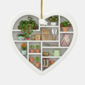 Tiny Shelves: Gardener edition (graphic print) セラミックオーナメント (裏面)