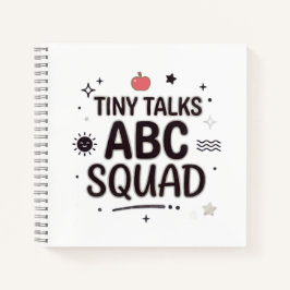 Tiny Talks ABC Squad 先生ライフ ノートブック