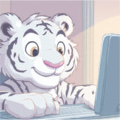 Tiny Tasks, Big Focus シール (正面)