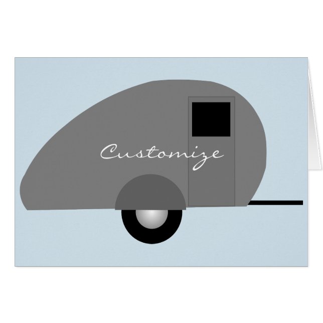 Tiny Teardrop Trailer Thunder_Cove (正面横)