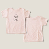 Tiny Test Taker - Future Genius Toddler Tee! (デザイン正面&裏面)