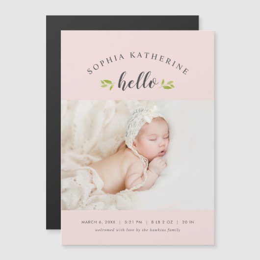 Tiny Tigs Magnetic Photo Birth発表 (正面/裏面)