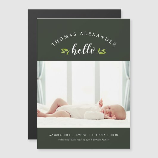 Tiny Tigs Magnetic Photo Birth発表 (正面/裏面)