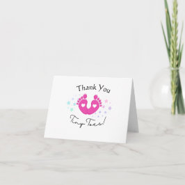 Tiny Toes Thank You Card サンキューカード