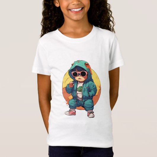Tiny Trendsetter:スタイリッシュ快適 Tシャツ (正面)