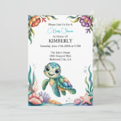 Tiny Turtleの水中冒険 招待状 (スタンド正面)