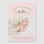 Tiny Twigs マグネット写真 出生発表 (正面)