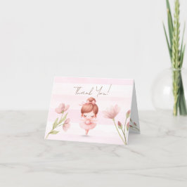 Tiny Twirls – Ballerina サンキューカード