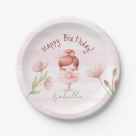 Tiny Twirls – Ballerina  ペーパープレート