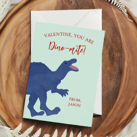 Tiny Valentine, You're Dino-mite Dinosaur ノートカード