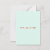 Tiny Valentine, You're Dino-mite Dinosaur ノートカード (裏面)