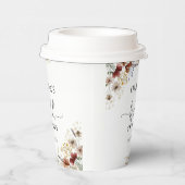 Tiny Wildflower ウェディングシャワーの紙コップ 紙コップ (右)