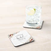 Tiny Wildflower ウェディングシャワーパーティー コースター (右側)