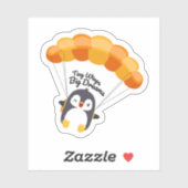 Tiny Wings, Big Dreams Penguin Sticker シール (シート)