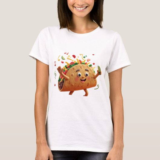 Tiny Yummy Clay World: Realistic Cute Food 3D Art  Tシャツ (正面)