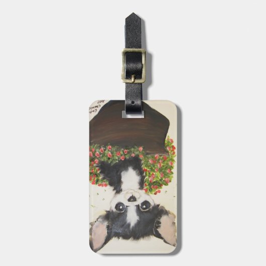 TinyTotの荷物Tage ラゲッジタグ (正面縦)