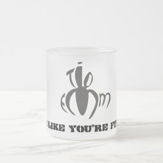 TioEmmのマグ フロストグラスマグカップ (中央)