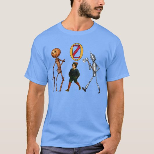 Tip, Jack Pumpkinhead, and the Tin Woodman from Oz Tシャツ (正面)