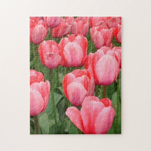 Tip Toe Thru the Tulips Puzzle, 11" x 14", 252 pcs ジグソーパズル (縦)