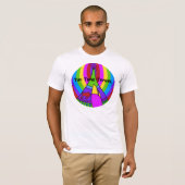 Tipiの時間旅行多彩で新しいオリジナルのTシャツ Tシャツ (正面フル)
