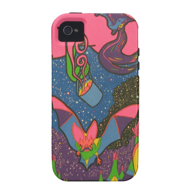 TIPIの時間旅行IPHONE 4ケース Case-Mate iPhoneケース (裏面)