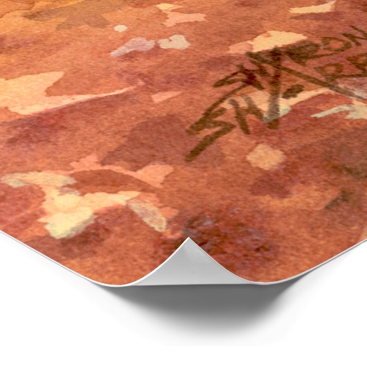 TIPI葉BY SHARON SHARPE ポスター (角)