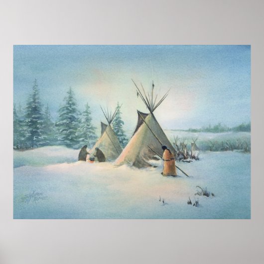 TIPI CAMP SQUAW by SHARON SHARPE ポスター (正面)