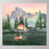 TIPI FIRES by SHARON SHARPE ポスター (正面)